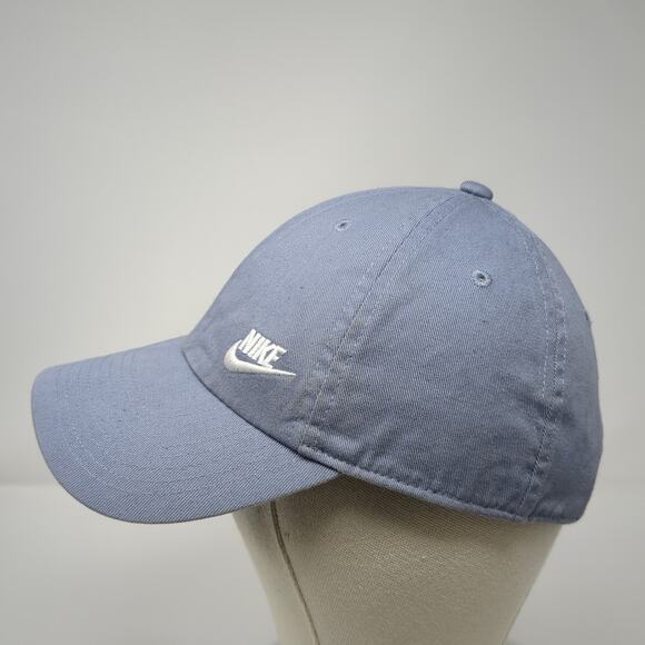Nike Slideback Hat Blue One Size Embroidered Swoosh Adjustable Heritage86 - Picture 3 of 10